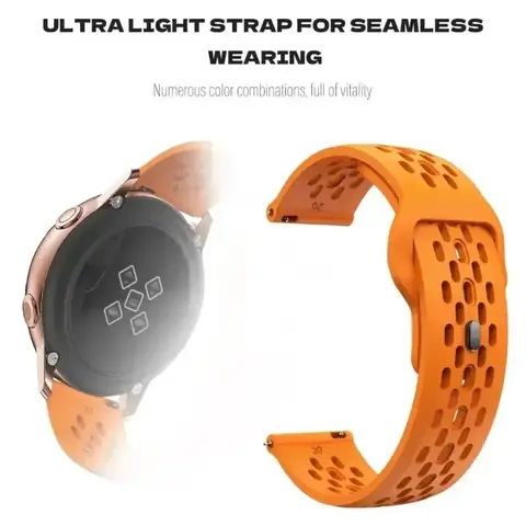 S034fc4b756974f2aaf6054e0edbab9f6P_480x480q75 22mm Breathable Silicone Strap For CMF Watch 3 Pro Band Sport Bracelet Wrist Correa For CMF by Nothing Watch Pro 2 1 Watchband (New) - Image 1
