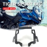 For Tiger Sport 660 2022-2025 Motorcycle Handlebar Extension GPS Navigation Support Anti Vibration Bracket Crossbar Phone Stand (New)