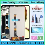 Original Realme C51 Full With Frame RMX3830 LCD Display
