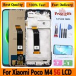 Original Xiaomi Poco M4 5G LCD Display Full With