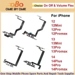 Power Switch On Off Mute Volume Button Flex On Off Flex iPhone 12 13 14 ProPromax 12mini 13mini Repair Part（1PC） Bangladesh (New)