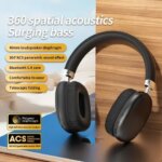2025 NEW Air Max Wireless Headsets Bluetooth Headphones Over ear stereo surround gaming Earphone For Apple Iphone Xiaomi Phone (New)