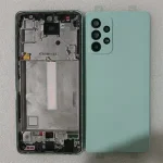 Middle Frame +Battery Door Cover Back Samsung Galaxy A52 4G 5G A52S A525 A526 A528 Phone Housing Case Bangladesh (New)