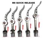 MAXFORD M8 50/55/60/65/75mm Quick Release Screw Bike Seat Post Clamp Aluminum Skewer Bolt Cycling Spare Parts Tool (New)