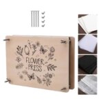Wooden Flower Press Kits for Adults Kids Wooden Flower & Plant Preservation Kits for Adults Leaf Press Flower Press (New)