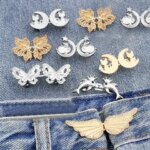 Clothing Accessories Waist Closing Button Metal Pins Removable Tighten Waist Button Adjustable Jeans Ornaments Waist Clip Women (New)