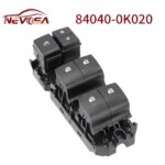 84040-0K020 For Toyota Hilux FORTUNER 2015-2022 LHD Auto Power Window Control Switch Regulator Button Car Accessories 20Pins (New)