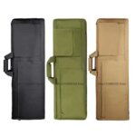 85cm/100cm Square Gun Bag Hunting Fishing Shoulder Bag Shotgun Sniper Rifle Protective Cover with Cushion Pads Rifle Carry Case (New)