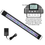 WRGB Water Grass Coral Lamp for Fish Tank 30cm to 120cm Adjustable Color LED Aquarium Light with Timer (New)