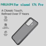 For Xiaomi 17t Pro Case NILLKIN Fitted Case High Quality Super Frosted Shield Case Matte PC Cover For Xiaomi 17t Pro (New)