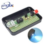 1.5V Flashlight DIY Kit Simple Integrated Circuit Board Soldering Practice Suite For Electronic Components Welding Training (New)