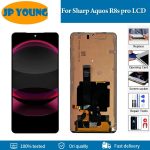6.6'' OLED For Sharp Aquos R8s pro LCD Display Touch Screen Digitizer Assembly For Sharp Aquos R8spro LCD Replacement Parts (New)
