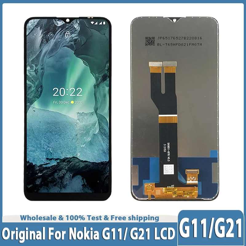 AMOLED For Nokia G21 LCD TA-1418 Display Touch Screen