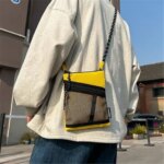Men Women Crossbody Bags Nylon Shoulder High-capacity Travel Commute Fashion Musette Bag Casual Korean Style New Bag (New)