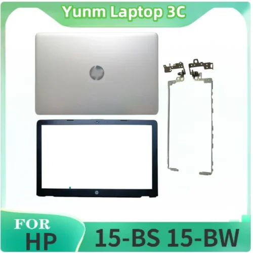 S28162908a6fd4e03aaf71402aab83379C_500x500 Silver Laptop LCD Back Cover/Front Bezel/Hinge/Palm Plate HP 15-BS - Image 1