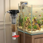1/2 3/4 Female Thread Aquarium Feces Separator Precision Filtration Efficient Separation Fish Waste Collector High Flow Rate (New)