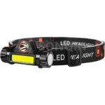 LED Headlamp 2-Mode USB Rechargeable Powerful Headlight IP66 Waterproof 18650 Head Torch Camping Fishing Lantern (New)