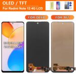 Xiaomi Redmi Note 12 4G OLED LCD Display Touch Screen
