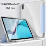 Tablet Leather Cover Huawei Matepad 115S SE11 T10S T10 SE 104 MatePad 11 Pro 11 104 Pro 108 V6 V7 with Pencil Holder (New)