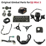 Original Parts DJI Mini 3 Gimbal Camera Lens Glass PTZ Signal Cable Rubber Damping Ball 3 In 1 Line Roll Arm Y/R/P Motor Bangladesh (New)
