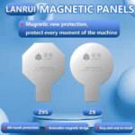 Lanrui z9 Universal Rear Glass Magnetic Protection Plate IPhone Protection For Wireless Charging Magnets (New)