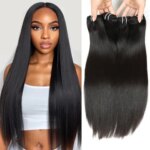 15A Double Drawn Virgin Bundles Human Hair Raw Vietnamese Hair Bundles Human Hair Straight Bundles Unprocessed Hair Extensions (New)