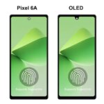OLED  Google Pixel 6A LCD Display Touch Digitizer Screen Google Pixel 6a Lcd 6A Screen with frame 100% Tested (New)