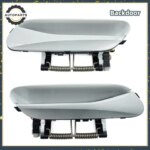 High Quality Silver White Inductive Door Handles Front Rear Door Handles Fit For Volkswagen VW ID4 (New)