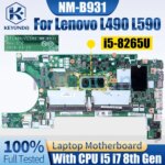 NM-B931 Lenovo L490 L590 Notebook Mainboard i5-1035G1 5B20S43830 Motherboard Full