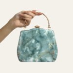 Acrylic Handbag Casual Trend Small Square Bags Women Clutches Wedding Party Dating Lady Trendy Evening Bags Chain Shoulder Bag (New)
