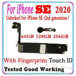 iPhone SE 2020 4.7" Motherboard With Touch ID 64GB