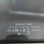 touch screen Brilliance in hand Product: Tablet PC Model: OC101 max-GG1010-660-FPC-A0 Tablet