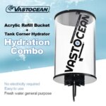 VASTOCEAN Automatic Fish Tank Replenisher Tank Corner Aquascape Seawater Powerless Replenishment Bucket (New)