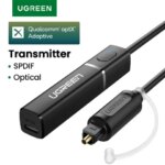 Bluetooth Transmitter with aptX HD Adaptive 5.4 TV PC HD Digital Toslink Optical SPDIF Adapter Audio Wireless Transmitter (New)