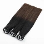 15A Double Drawn Human Hair Bundles Vietnamese Raw Virgin Bone Straight Human Hair Bundles 1BT4 Ombre Hair Extension 100g/bundle (New)