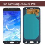 Tested AMOLED LCDs Samsung J7 Pro 2017 J730 J730F LCD Display Touch Screen Digitizer Assembly Replacement (New)