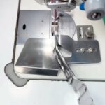 Industrial Sewing Machine Double Fold Plain Bias Binder Attachment Tape Straight Folder Right Angle Easy to Fix (New)