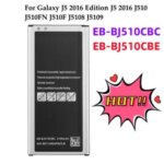 Brand BackShell EB BJ510CBC EB BJ510CBE 3100mAh Battery Samsung Galaxy J5 2016 Edition J5 2016 J510 J510FN J510F j5108 j5109 Bangladesh (New)