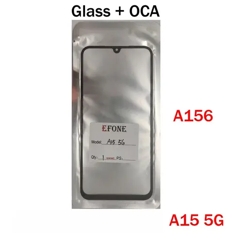 S5664865bd8b54d208677df575a80e200x_480x480q75 Samsung A05 A05s A15 A16 A25 A26 A35 A36 A55 A56 Touch Screen Front Outer Glass Panel with OCA (New) - Image 1