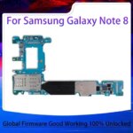 Good Tested 128G For Samsung Galaxy Note 8 N950F N950U N950FD 64G Eu Version Motherboard Unlocked SM-N950F SM-N950FD Logic Board (New)
