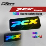 3D PCX RGB Badge Light For PCX150 PCX160 Universal Static Rainbow Logo Lamp Easy Install Reflective Strip Replacement (New)