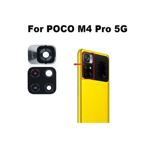 S69a0be8a4a3046f993c732c96ddfc368p_500x500.webp Xiaomi Poco M4 Pro 5G Back Camera Glass Lens Camera - Image 1