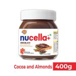 Nucella+ Chocolate Spread Cocoa & Almonds 400gm