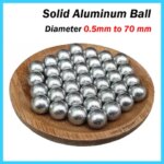 1~10000Pcs Lot Ø 0.5mm to 70 mm Precision Aluminum Ball Solid Balls Round Aluminum Ball Bearings High Quality Aluminum Beads (New)