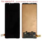 amoled For Sony Xperia 5 ii Lcd Screen Display Touch Glass Digitizer Assembly xperia 5ii SO-52A XQ-AS52 XQ-AS62 XQ-AS72