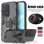 Magnetic Case Honor 200 Lite Pro Protective Cover With Ring Stand Bracket Shell Fundas