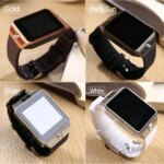 DZ09 Men Women Full Touch Scree Smart Watch Sport Waterproof Pedometer Smartwatch With Sim Card Android Watch Connected Whatsap (New)