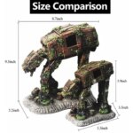 Creative Landscaping Car Robot Dog Transformers Theme Fish Tank Decorations Ornaments Crafts Aquarium Decor Rock Castle (New)