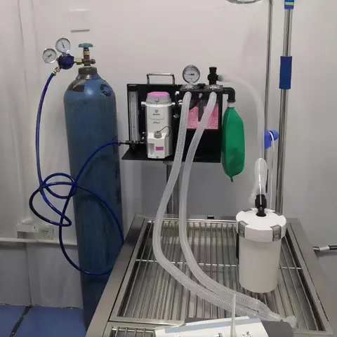 S7d86fe89682447aa89b36609b736d16cm_480x480q75 SIFARY Titan 1 Portable Veterinary Anesthesia Machine with Isoflurane Vaporizer for Dogs Cats and Small Animals (New) - Image 1