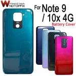 6.53" Xiaomi Redmi Note 9 Battery Cover Back Glass Panel Rear
